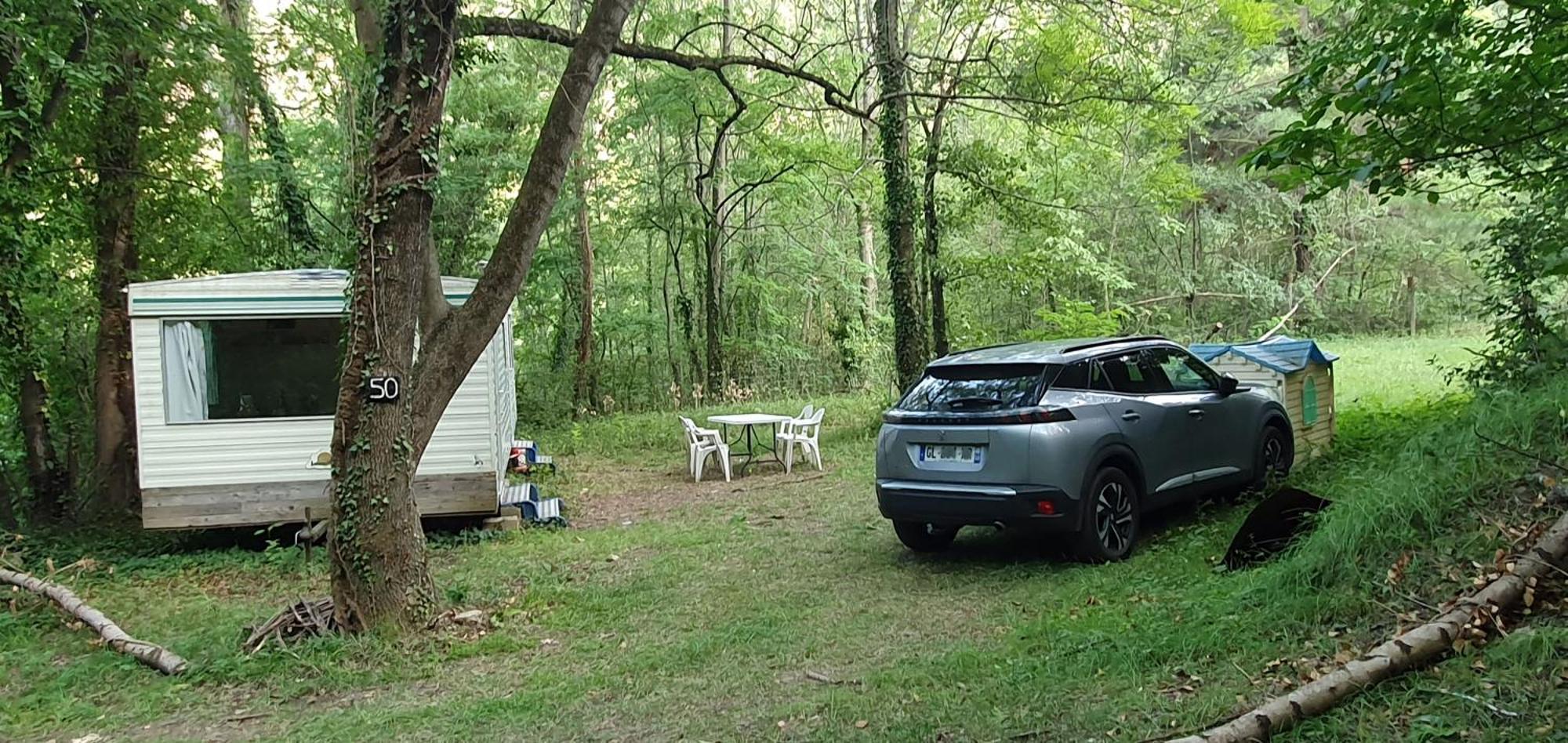 Chalet-Bungalow Ombrage Escaro Экстерьер фото